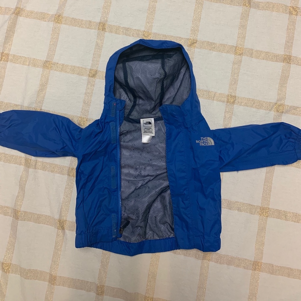 North face rain coat